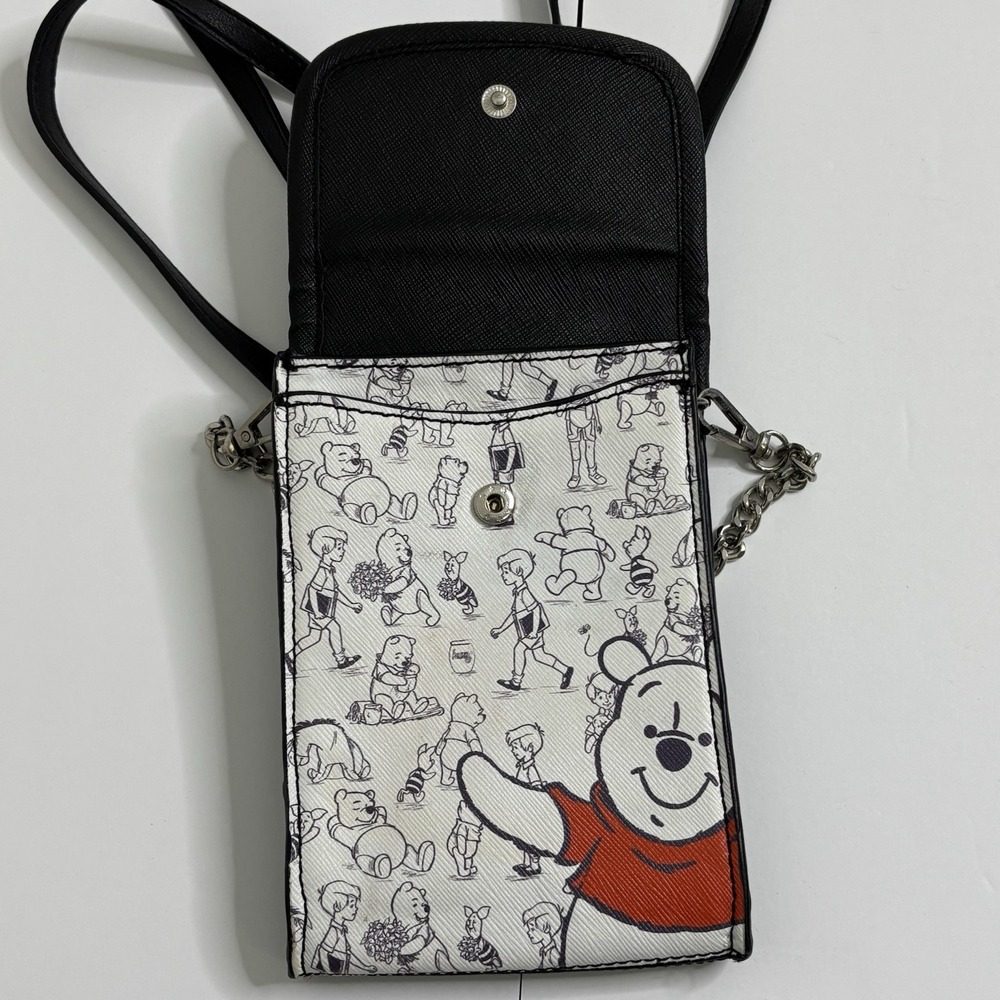 Disney Winnie The Pooh & Friends Sketch Print Crossbody Bag Cell Phone Bradford - Picture 6 of 10